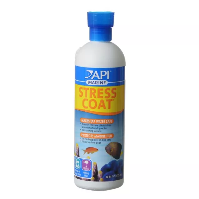 API Stress Manteau Marine Poisson & Robinet Eau Après-shampoing,473ml(Friandise