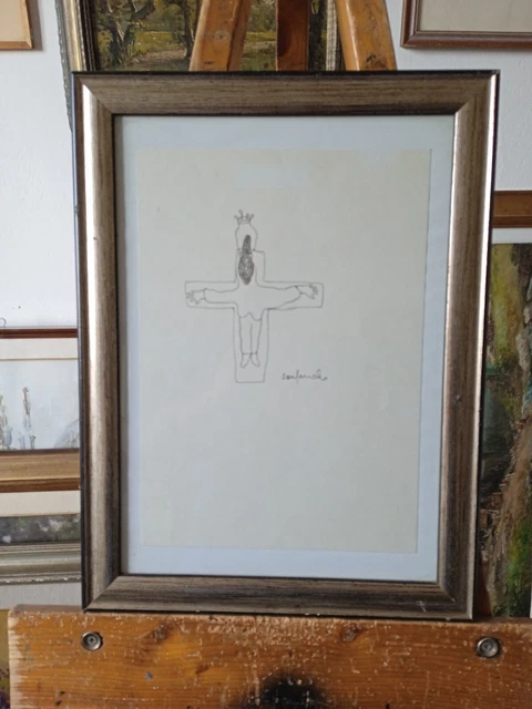 Joseph Sanfourche disegno a china.