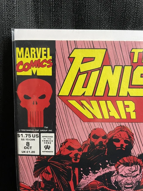 The Punisher: War Zone #8 Vol.1 October of 1992. Marvel Comics. HIGH GRADE 2