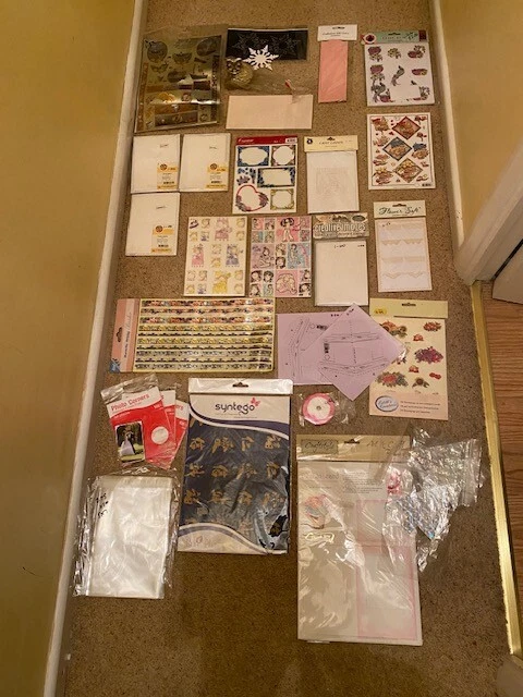 Craft clear out - 22 items see photos