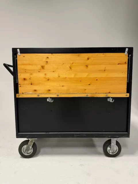 Large Utility Cart with Wheels - 48"L x 26"W x 46.5H