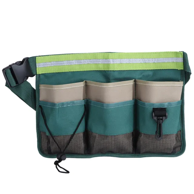 Multi-Pocket Garden Tool Storage Bags Waist Hanging Belt GU