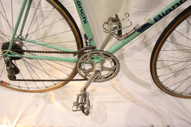 Bianchi mod. Rekord 841 Sachs Huret celeste eroica bici corsa vintage 4