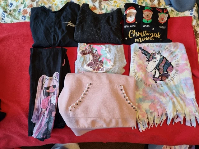 👚🎽👖👗Girls Clothing Bundle Age 6-8 years 👚👗🎽👖 11 Items!!
