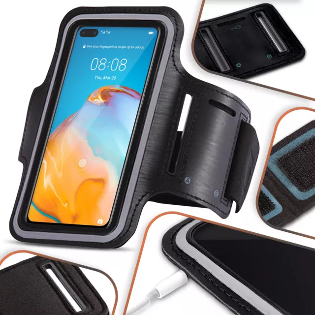 Sportarmband Fitness Tasche Smartphone Handy Hülle Jogging Armcase Schutzhülle