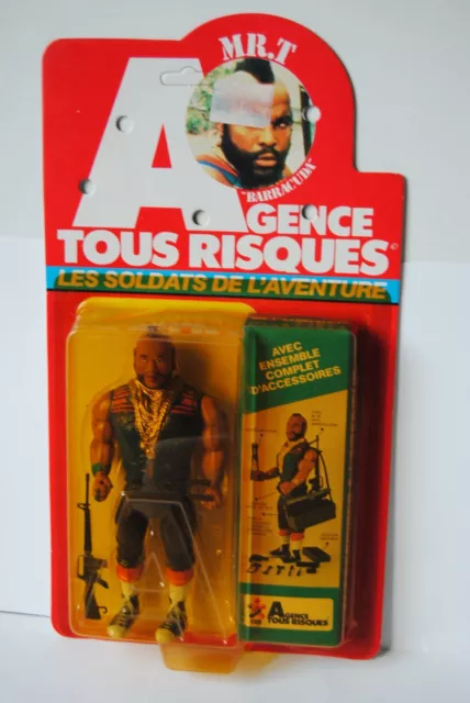 Agence Tous Risques A Team BARRACUDA CEJI Neuf MISTER T FRENCH BLISTER 1983