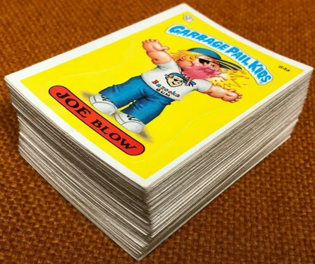 Topps Garbage Pail Kids 1986 original tercera serie 3 OS3 conjunto completo de 88 tarjetas GPK