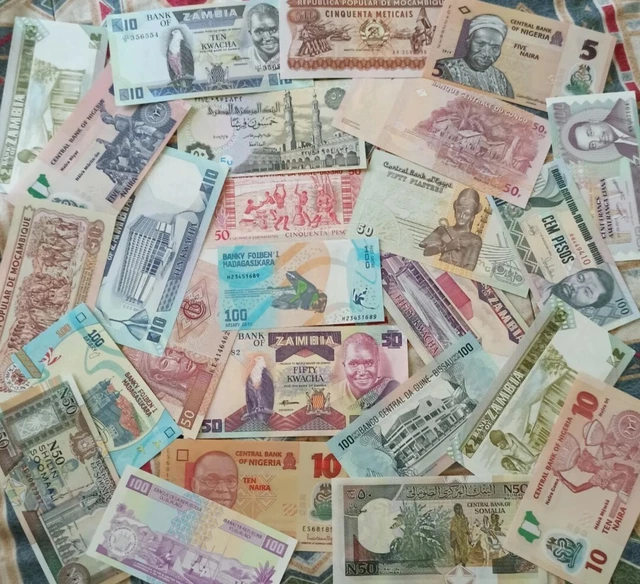 Offer - Africa Banknotes New Fds - Choose From The Tent Menu - Only € 1.45