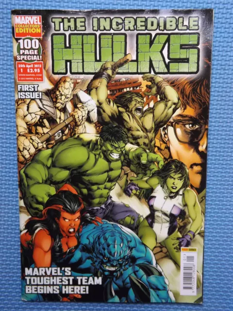 Marvel  "The Incredible Hulks" ComicBook ~ No.1 April 2012 (Paperback)