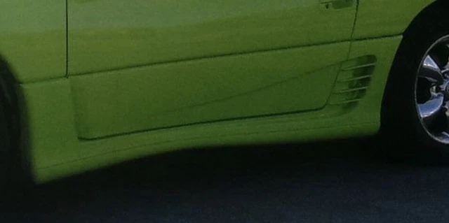 91-99 Mitsubishi 3000gt 1G Side Skirt green Driver Side LH