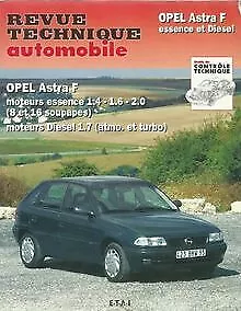 Rta 547.2 Opel Astra F Essence et Diesel 92-93 von Etai | Buch | Zustand gut