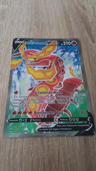 Carta Pokemon Scizor VMAX Português 119/189 Card Original Copag