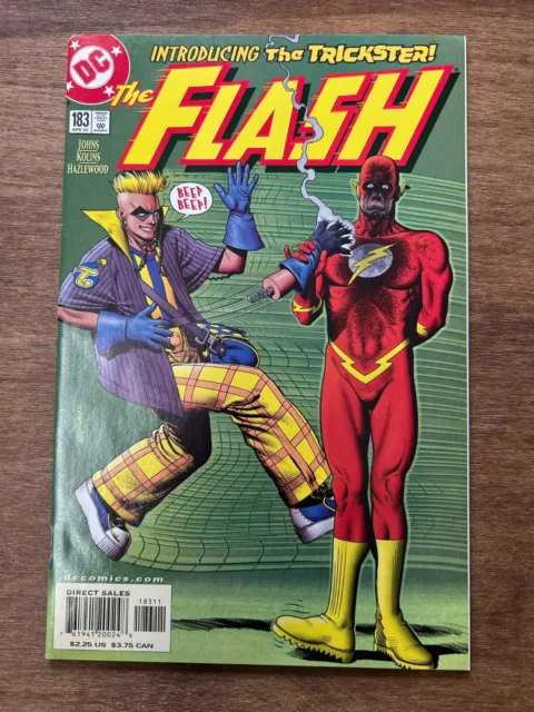 The Flash #183 (2002, DC) Vol 2 1st App Trickster (Axel Walker) NM