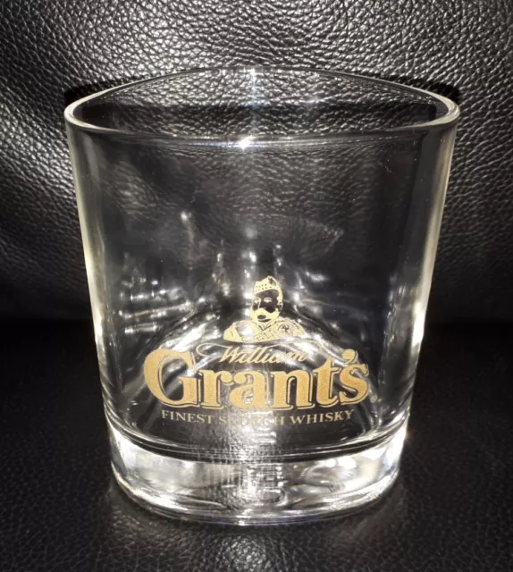 Rare Collectable Grants Scotch Whisky Glass In Great Used Condition