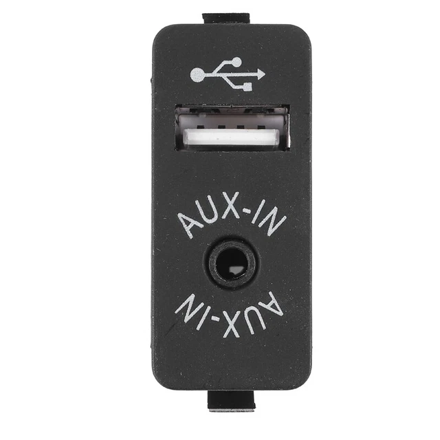 CAR USB AUX In Plug Auxiliary Input Socket Adapter for E81 E87 E90 F10 F121082 EUR 12,85