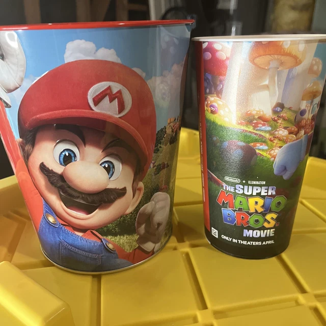 THE SUPER MARIO Bros. Movie (Cinemark Exclusive) Popcorn Tin & Cup £56.
