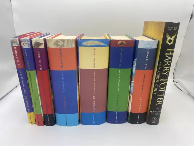 Harry Potter Book Set Bloomsbury ALL HARDBACK  Complete 1-7 + Cursed Child