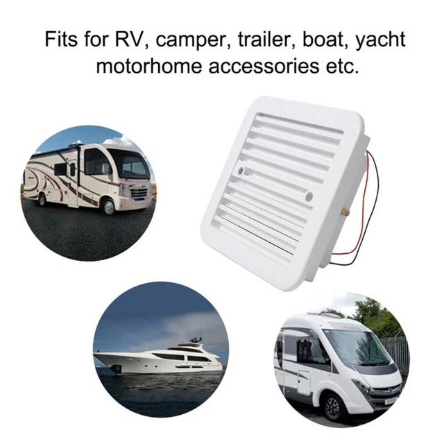BOAT EXHAUST FAN RV Camper Motorhome W/MountingAccessories Ventilation