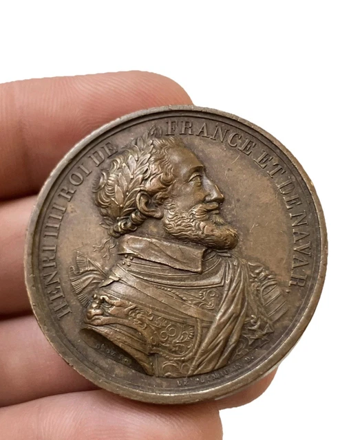 Buste Henri IV Et Sully En Terre De Lorraine Epoque Louis XV