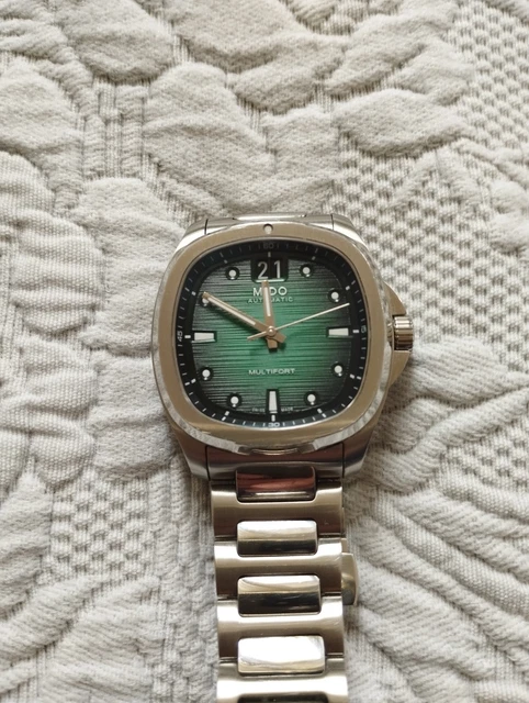 MIDO MULTIFORT BIG date cadran vert EUR 900,00 PicClick FR