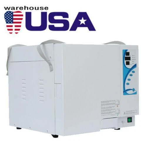 18L Dental Lab Autoclave Sterilizer Medical Steam Sterilization Drying Function