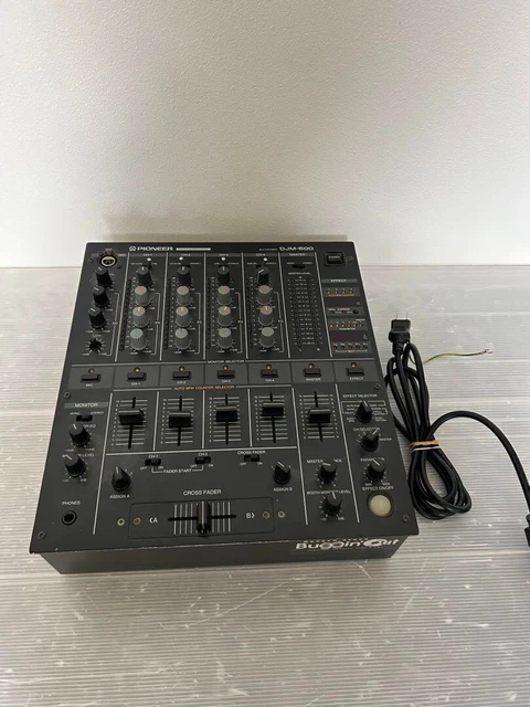 Pioneer DJM-500 DJ Mixer Model 4-Channel Performance Mixer Used from Japan Pioneer DJM-500 DJ Mixer Model 4-Channel Performance Mixer Used from Japan