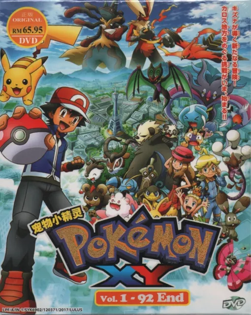 ANIME DVD~Pokemon XY+XY&Z(1-141End)English subtitle&All region+FREE GIFT