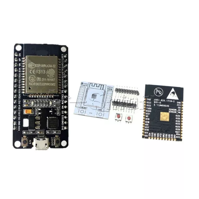 ESP8266 ESP32 ESP-WROOM-32 ESP32S To Wifi Wlan BLE WiFi Module+Adapter Board