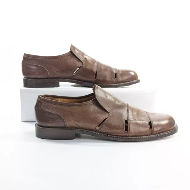 TOMMY BAHAMA MEN'S Size 13M Fisherman's Leather Sandals Espresso Made ...