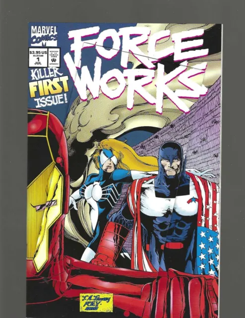 Force Works #1 (1994, Marvel) NM+ 9.6/9.8, Iron Man, Spider-Woman, Ultra Cool
