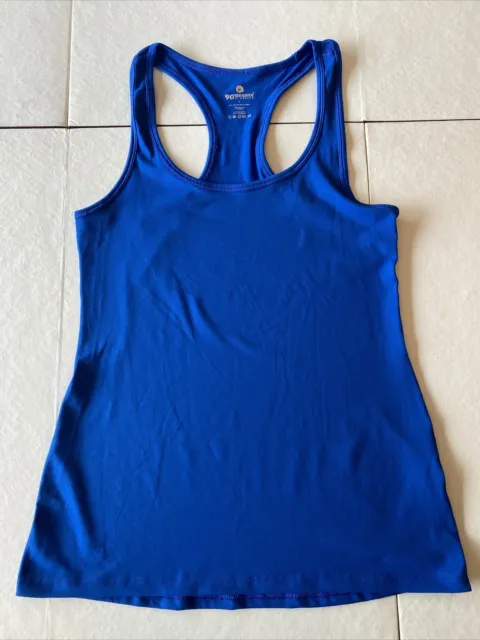 90 Degree by Reflex Tank Top Womens Size L Keyhole Back Active