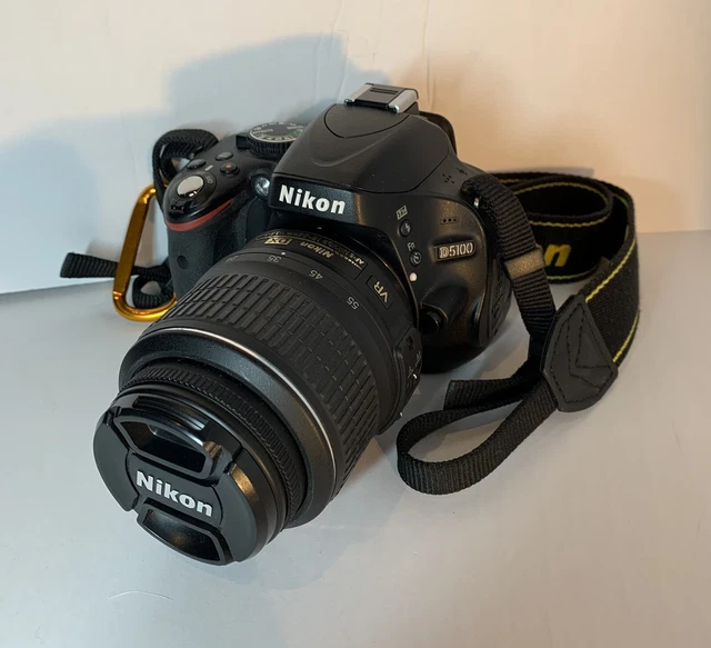 Nikon D5100, 16.2 MP, 18-55mm and 55-300mm DSLR Camera -2 nikkor lenses