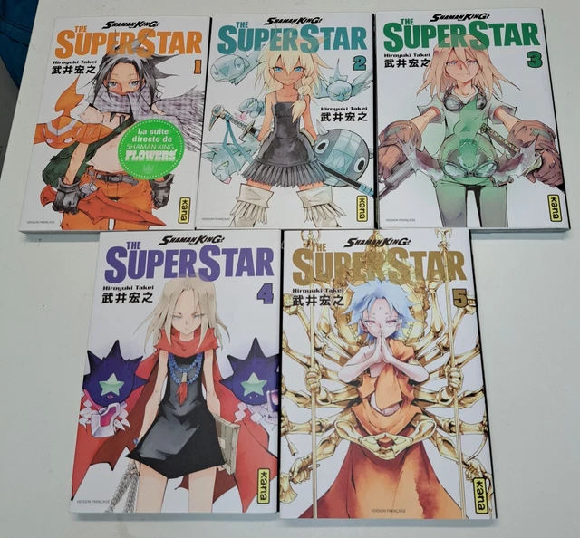 Lot De 5 Manga Shaman King The Super Star Tomes 1 A 5 Kana Eur 28 00 Picclick Fr