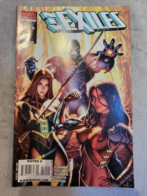 New Exiles (2008) #14 | VF Chris Claremont BAG AND BOARD Comic Book