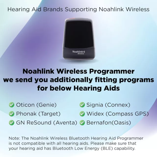 Noahlink Wireless Bluetooth Digital Hearing Aid Programmer 3