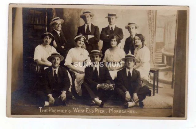 Lancashire, Morecambe, West End Pier, The Premier's Entertainers, Rp