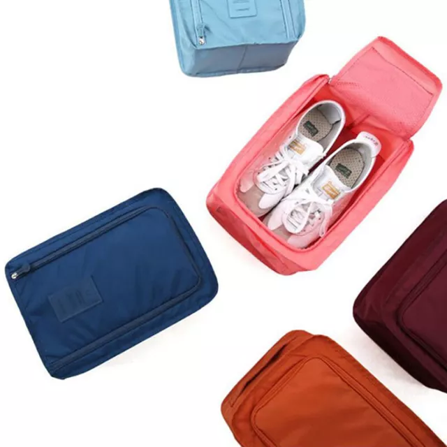 Travel Shoes Organizer Bag Convenient Nylon Waterproof Luggage multifunction-AW