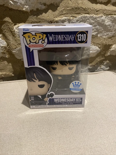 Funko POP! The Addams Family 1310# Wednesday Addams with Cello Vinyl Figures