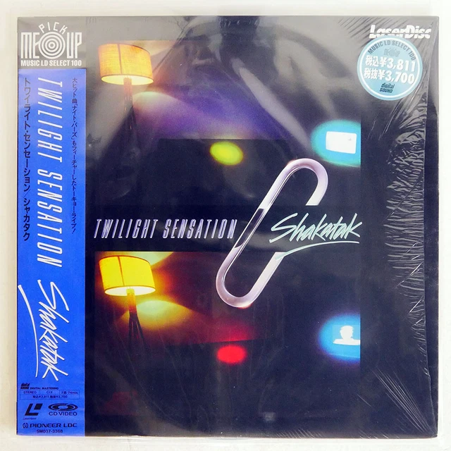 Shakatak Twilight Sensation 	Pioneer Ldc Sm037-3368 Japan Shrink Obi 1Ld