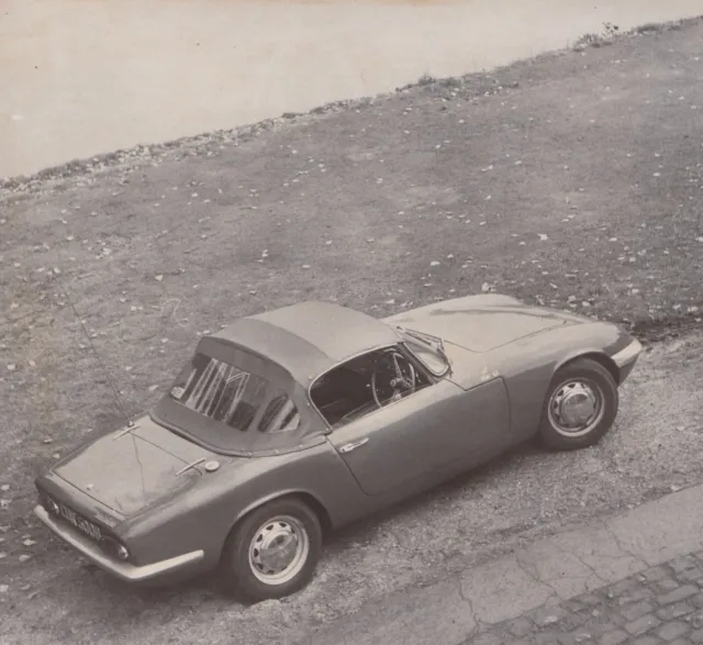 Lotus Elan 1600 S2 Cur 500B 1964 Original Period Press Photograph Foto Press Car