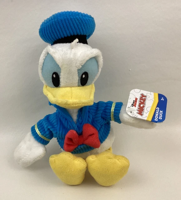 DISNEY JUNIOR DONALD Duck Mickey Mouse Clubhouse Beanbag Plush 10??? 2021