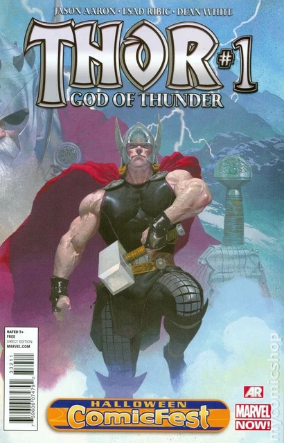 Thor God of Thunder Halloween ComicFest #1 FN 2013 Stock Image