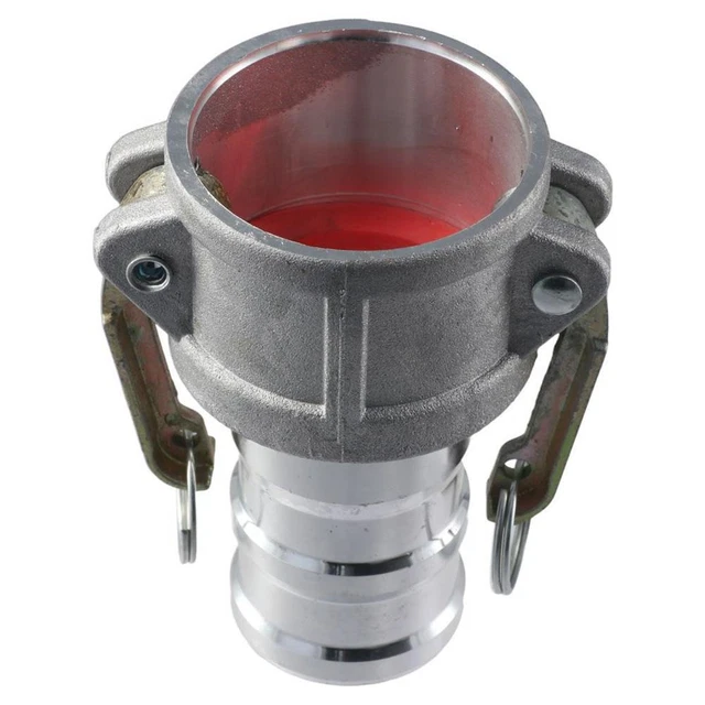 Rubinetti in alluminio cam lock tubo accoppiatore femminile coda acqua, olio