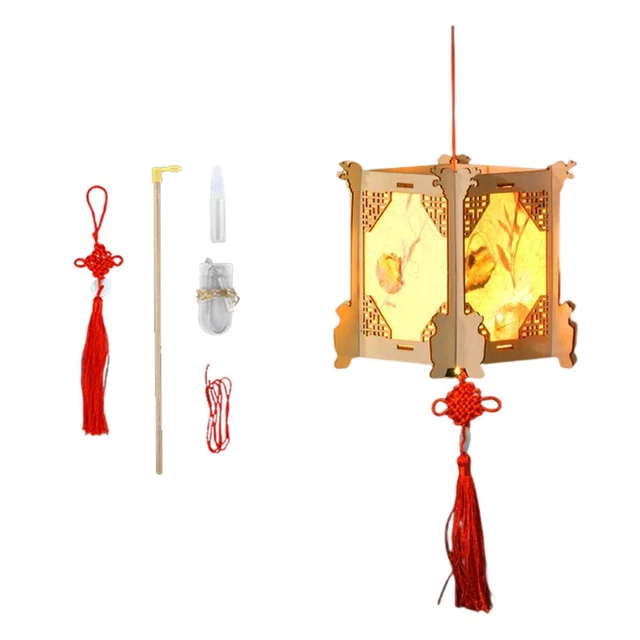 DIY Lantern Making Prop Accessoires Party Lamp Home Ornement Celebration