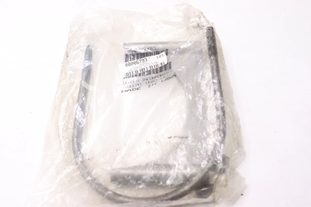Round U Bolt Clamp with Clamping/Guillotine Mount 3/8"-16 UNC 08006793