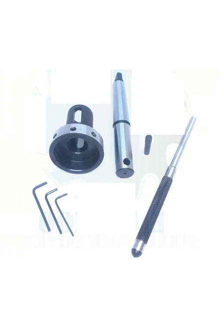 Lathe Tailstock 2MT Die Holder Set - Floating Type Metric Dies For Threading (16-38mm) - View #2
