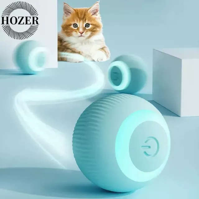 Cat Interactive Ball Smart Cat Toys Indoor Automatic Rolling Magic Electronic