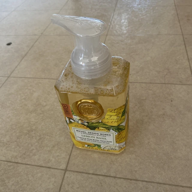 Michel Design Works Foaming Hand Soap, Lemon Basil Michel Design Works Foaming Hand Soap, Lemon Basil