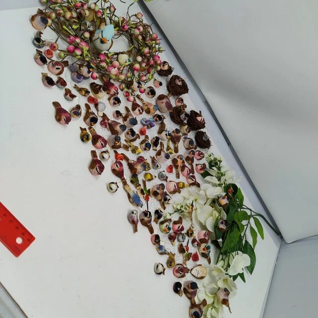 Vintage Craft Mushroom  Birds Lot 80+