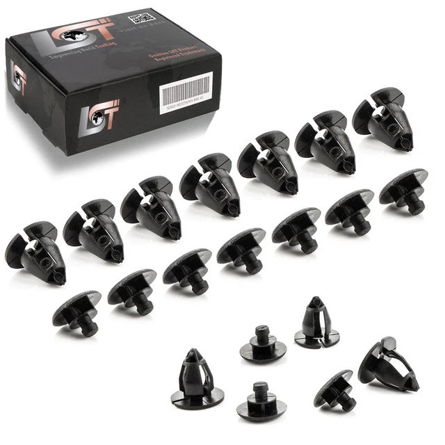 Lot De 10 Clips De Garniture Intérieur Hayon - Pour Renault Clio, Scenic, Neufs